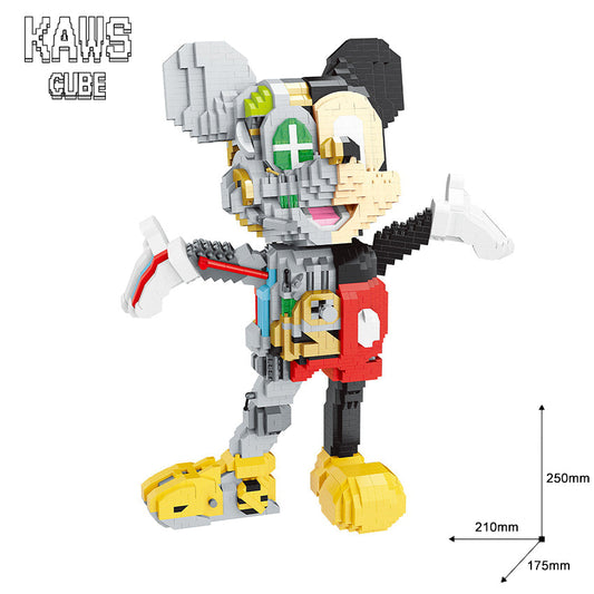 KAWS 積木： Mechanical Mickey Mouse「250mm」0314-1-2